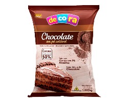 CHOCOLATE EM  PO SOLUVEL 50% CACAU DONA JURA 1,005KG CACAU FOODS