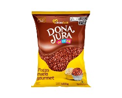 FLOCOS MACIOS SABOR CHOCOLATE DONA JURA  500G CACAU FOODS