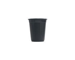 C200-PT COPO PLASTICO 200 ML PRETO C/50 FORFEST
