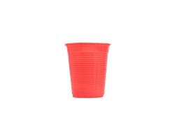 C200-VM COPO PLASTICO 200 ML VERMELHO C/50 FORFEST