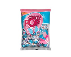 PIRULITO CHERRY POP ALGODAO DOCE 700G C/50UN SAMS
