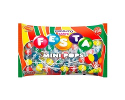 PIRULITO FESTA MINI POPS 750G C/100UN SAMS