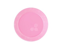 PRATO REDONDO 15CM ROSA C/10 STRAWPLAST