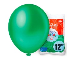 BALAO LISO RED. 12 VERDE  25 UN PIC PIC