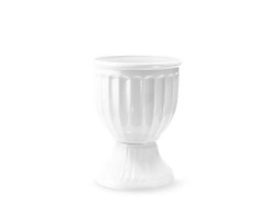 VASO ROMANO 18CM BRANCO TASIL