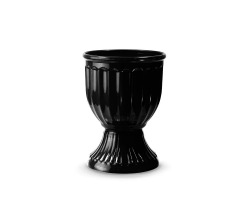 VASO ROMANO 18CM PRETO TASIL