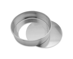 FORMA BOLO FUNDO FALSO 20X8 TAM 20 - ALUMINIO CIRCULAR