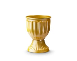 VASO ROMANO 18CM- DOURADO TASIL