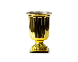 VASO GREGO 12,5CMX19CM - DOURADO GOLD TASIL