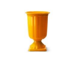 VASO GREGO Ø12,5CMX19CM - DOURADO TASIL
