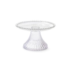 BOLEIRA PEROLA 18X10CM - CRISTAL TASIL