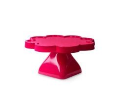 BOLEIRA FLOR 22X11CM PE QUADRADO - MAGENTA TASIL