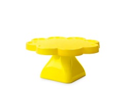 BOLEIRA FLOR 22X11CM PE QUADRADO - AMARELO CANARIO TASIL