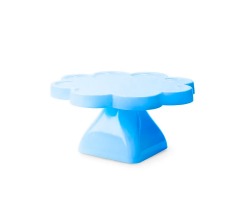 BOLEIRA FLOR 22X11CM PE QUADRADO - AZUL BB TASIL