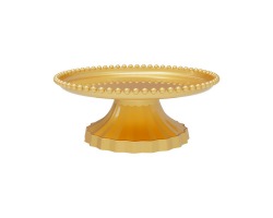BOLEIRA PEROLA REDONDA 26 CM - DOURADO  PRODU FEST