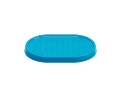 BANDEJA OBLONGA TELA INDIANA 24 CM - AZUL CLARO PRODU FEST