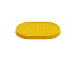 BANDEJA OBLONGA TELA INDIANA 24 CM - AMARELO PRODU FEST