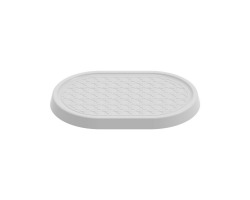 BANDEJA OBLONGA TELA INDIANA 24 CM - BRANCO PRODU FEST