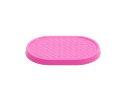 BANDEJA OBLONGA TELA INDIANA 24 CM - ROSA CLARO PRODU FEST