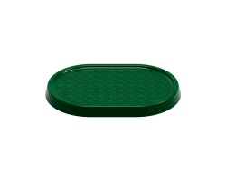 BANDEJA OBLONGA TELA INDIANA 24 CM - VERDE PRODU FEST