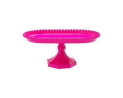 BOLEIRA PEROLA OBLONGA 25 X 14 CM - PINK -PRODU FEST