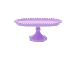 BOLEIRA PEROLA OBLONGA 25 X 14 CM - LILAS CANDY -PRODU FEST