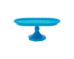 BOLEIRA PEROLA OBLONGA 25 X 14 CM - AZUL CLARO -PRODU FEST