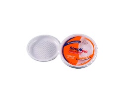 EMB. PLAST G 260PF C/10 PRATO FUNDO RED SIMP BRANCO GALVANOTEK