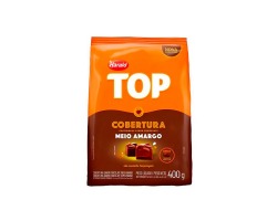 COBERTURA GOTAS MEIO AMARGO TOP 400G  HARALD
