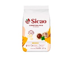 COBERTURA SABOR CHOCOLATE BRANCO 1,01KG SICAO 