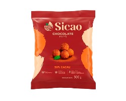 CHOCOLATE EM PO 50% CACAU 300G SICAO