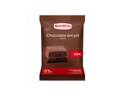 CHOCOLATE EM PO CACAU 50% 1,01KG MAVALERIO
