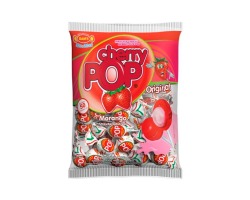 PIRULITO CHERRY  POP MORANGO 700G C/50 SAMS