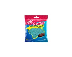 CONFEITO GRANULADO MACIO AZUL BEBE 120G MIX