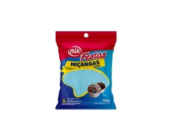 CONFEITO MICANGA  AZUL BEBE 100G MIX
