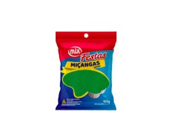 CONFEITO MICANGA  VERDE 100G MIX