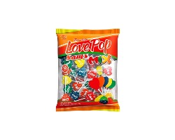 PIRULITO LOVE POP CORACAO 600G C/50 SAMS