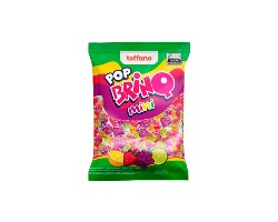 PIRULITO POP BRINQ MINI FRUTAS 600G TOFFANO