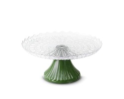 BOLEIRA CAKE RENDA 19CM - VERDE MILITAR TASIL