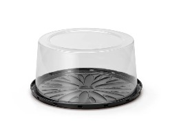 G 56CTA TORTA MEDIA CONTEMPORANEA ALTA 2,2KG PRETA PET GALVANOTEK