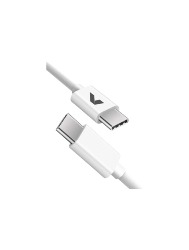 Cabo USB-C para USB-C Cellution 20W Branco