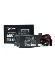 Fonte ATX Duex 600W DX 600FSE Bronze 80 Plus Preta