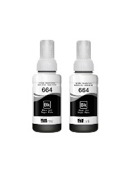 Kit Refil Epson T664 2X Preto T664120-2P