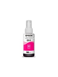 Kit Refil Epson T664 Preto/Ciano/Margenta/Amarelo