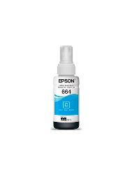 Kit Refil Epson T664 Preto/Ciano/Margenta/Amarelo