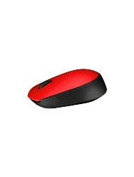 Mouse Logitech Sem fio RC Nano M170 Vermelho