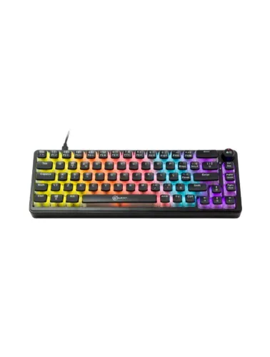 Teclado Mecanico Kalkan Drakar 65% Rainbow Preto