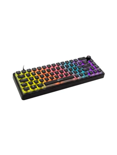 Teclado Mecanico Kalkan Drakar 65% Rainbow Preto