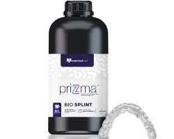 Resina para Impressora 3D Prizma Bio Splint DLP/LCD/SLA Transparente - Makertech Labs