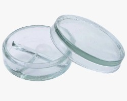 Capsula Petry de Vidro C/ 3 Divisórias - Nova OGP